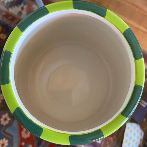 Hallmark 9” Snowman Christmas Cookie Jar Red Hat Green Scarf - Picture 6 of 9